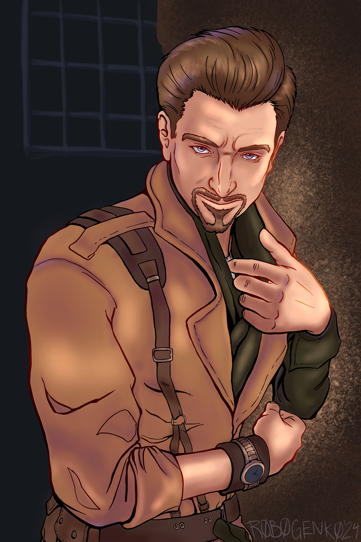 MacCreasdy givin' the Smoulder